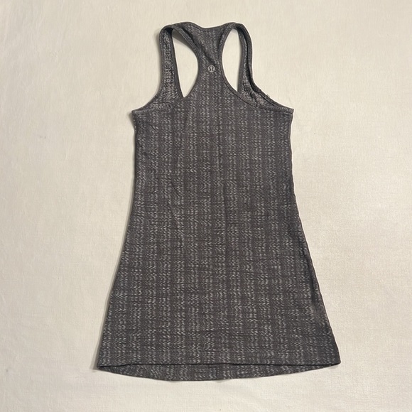 7. Lululemon Cool Racerback Tank Top Grey - Picture 2 of 4